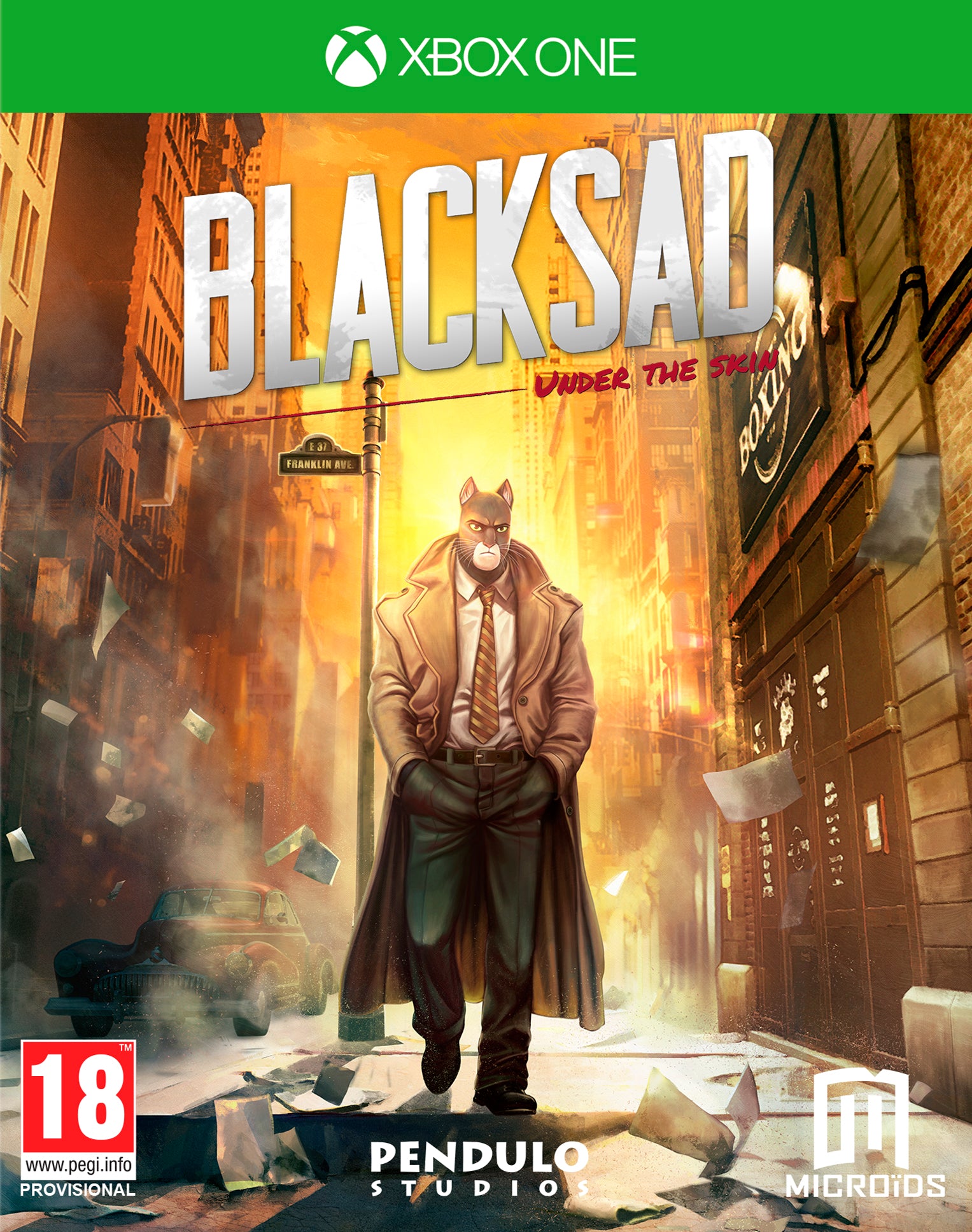 BLACKSAD THE SKIN