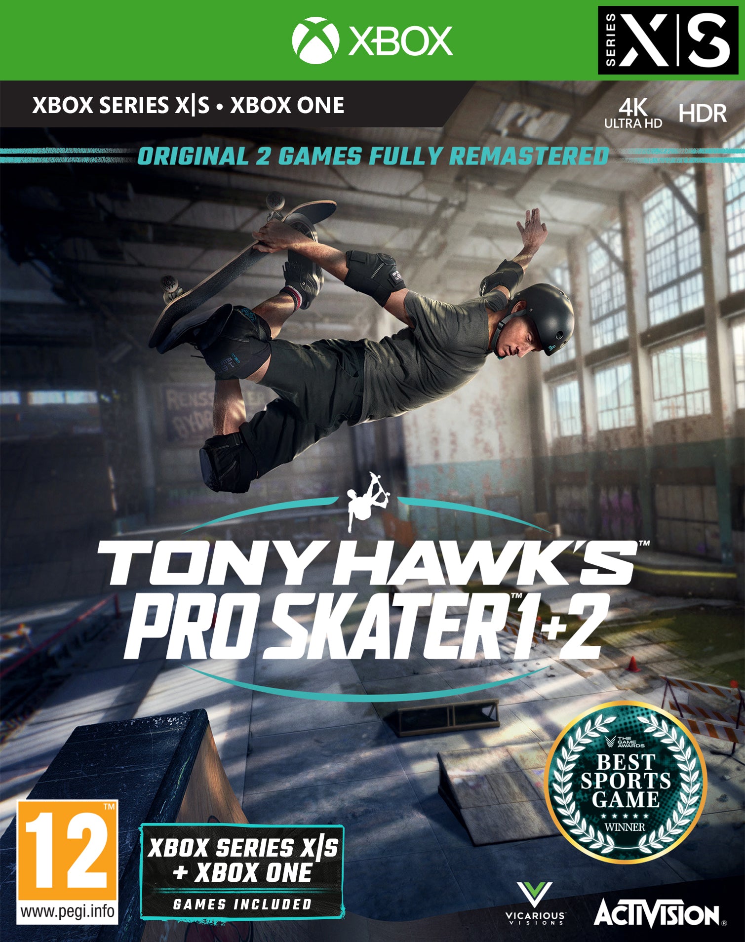 TONY HAWKS PRO SKATER 1&2