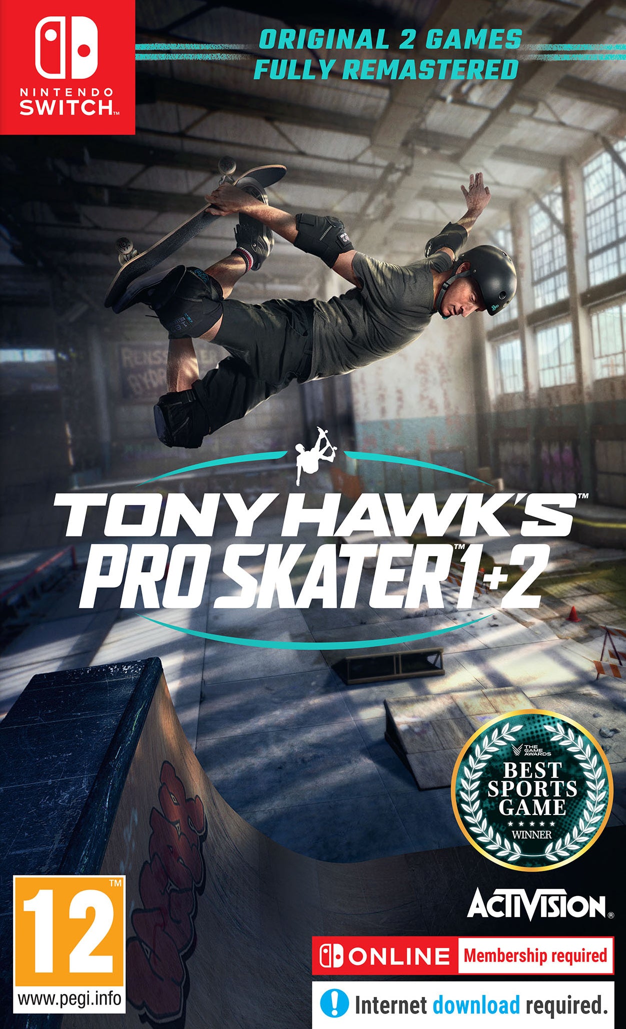 TONY HAWK PRO SKATER 1&2