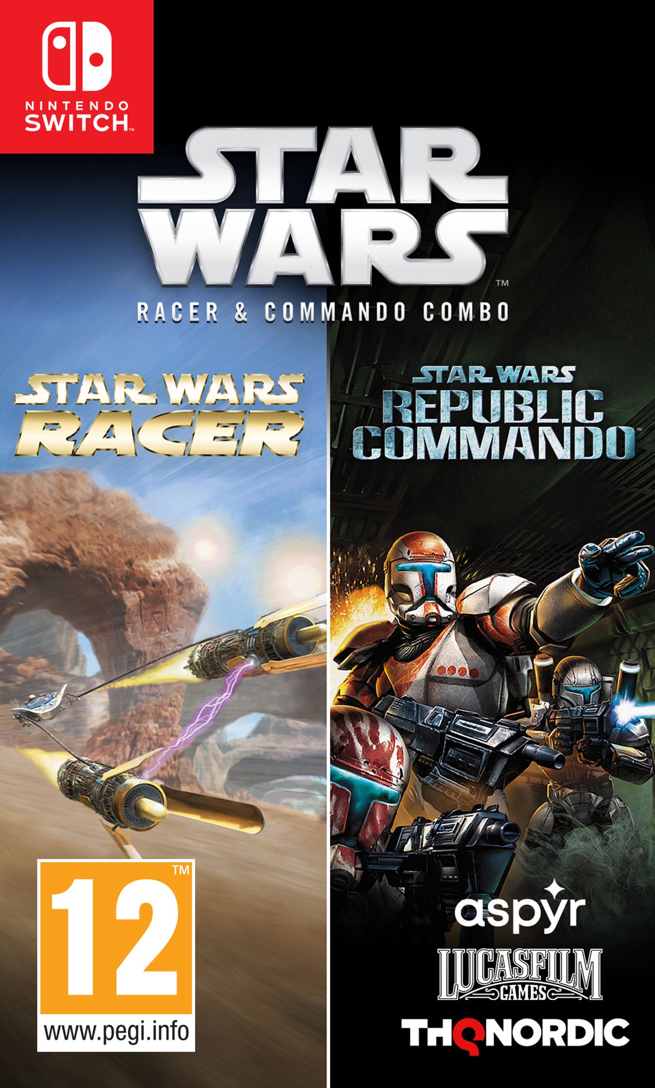 STAR WARS RACER COMMANDO COMBO