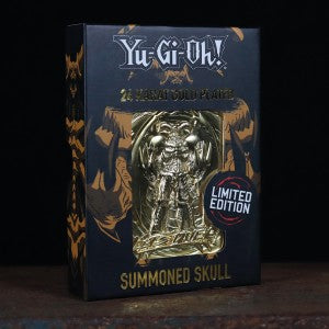 YU-GI-OH! Summoned Skull 24k Gold Plated Card