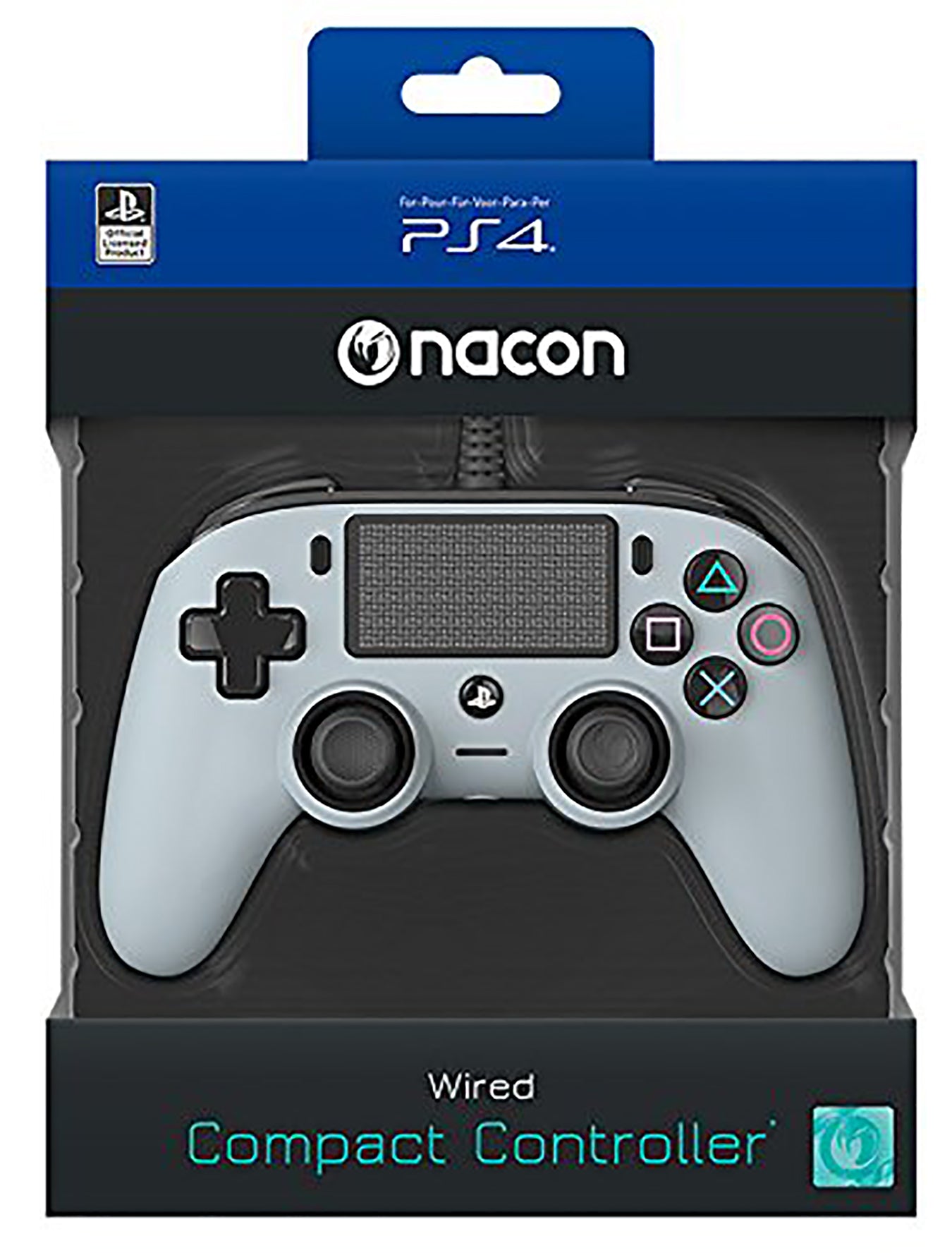 NACON PS4 COMPACT CTRL GREY