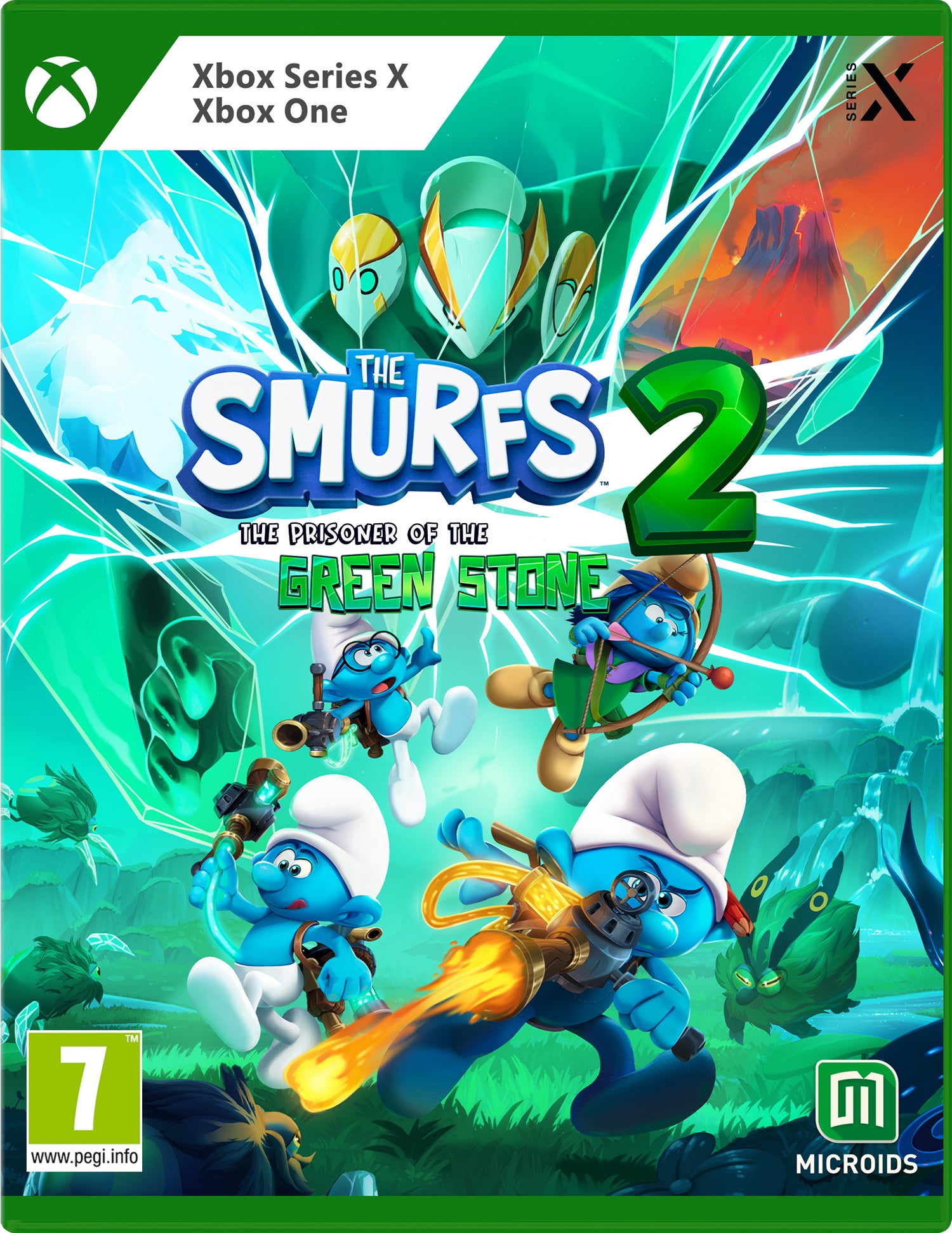 SMURFS 2 PRISONER GREEN STONE