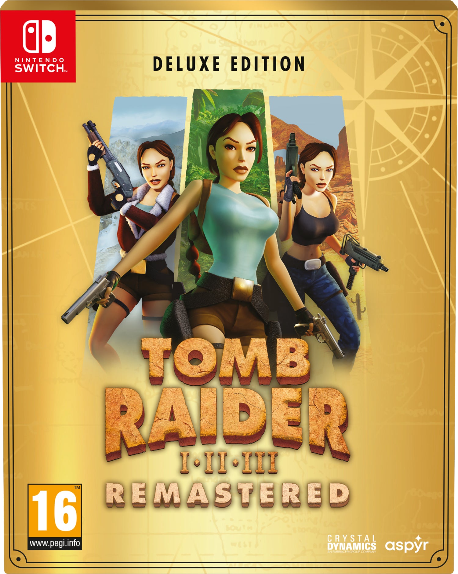 TOMB RAIDER I-III RMSTD DLX ED