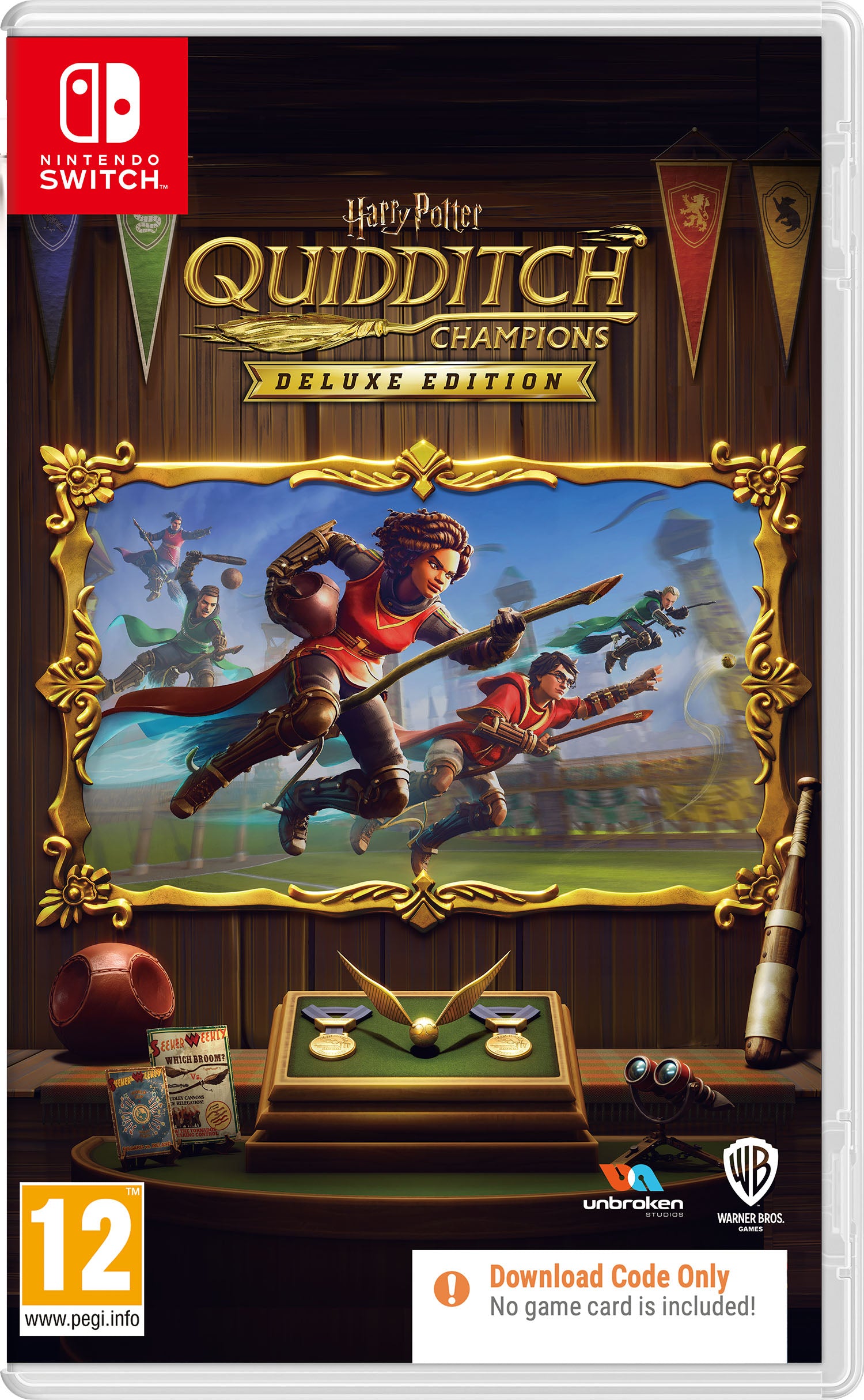 HARRY POTTER QUIDDITCH DLX CIB