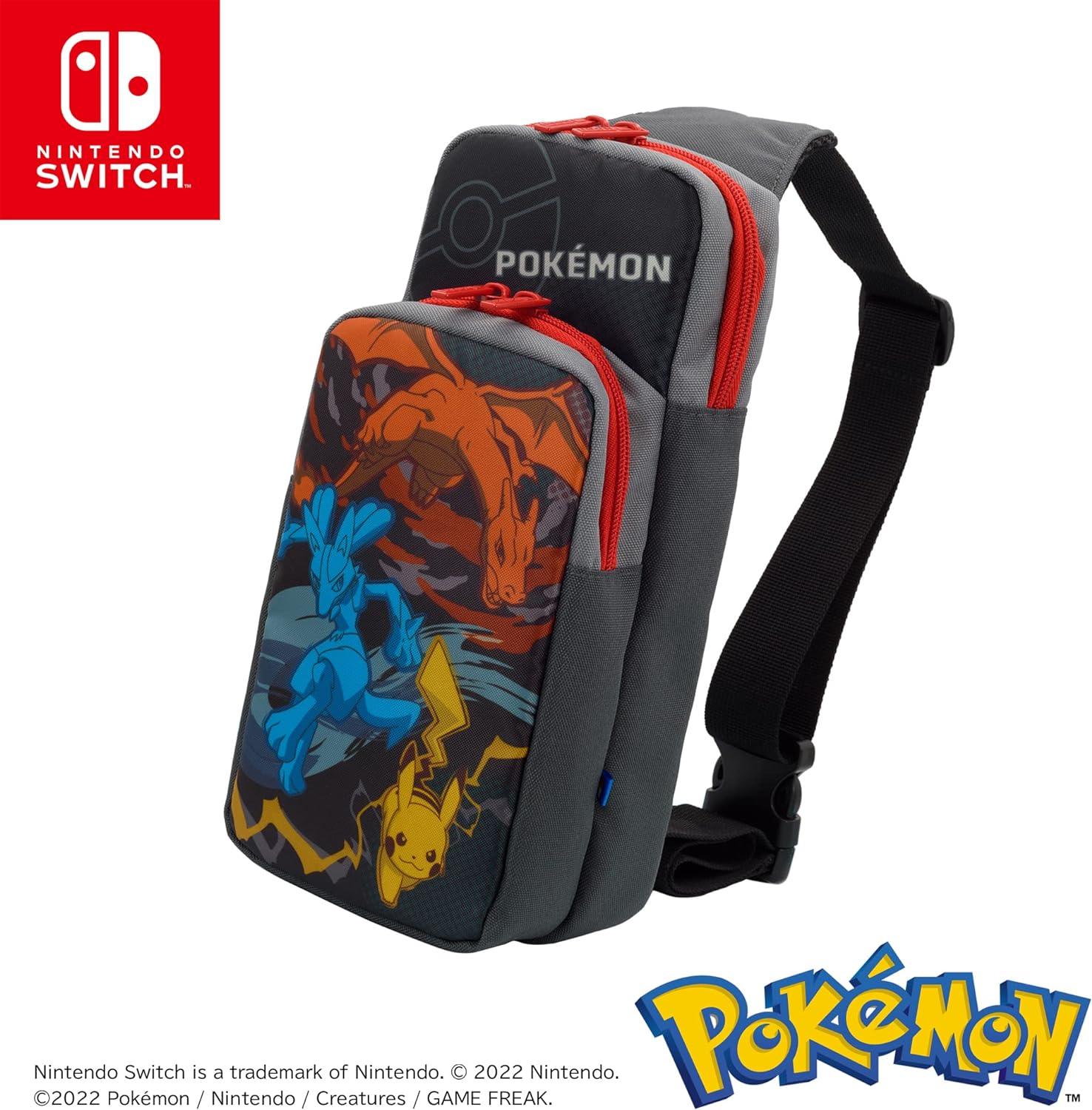 Hori Switch Adventure Pack (Charizard, Lucario & Pikachu)