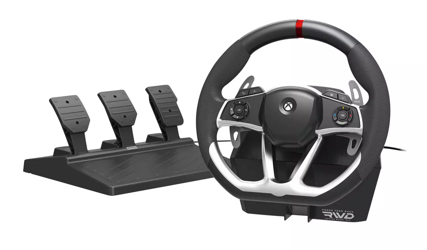 HORI Force Feedback Racing Wheel DLX For Xbox