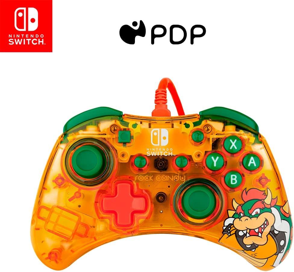 PDP Rock Candy Nintendo Switch Wired Controller - Bowser