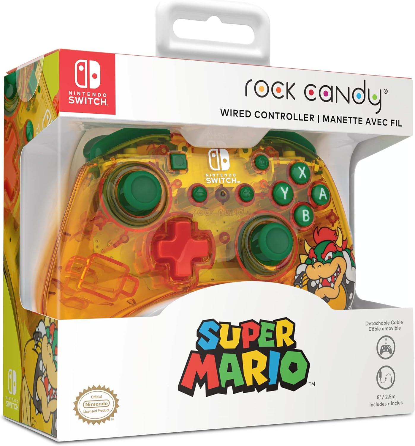 PDP Rock Candy Nintendo Switch Wired Controller - Bowser