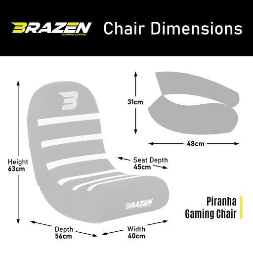 BraZen Piranha Gaming Chair - Want a New Gadget