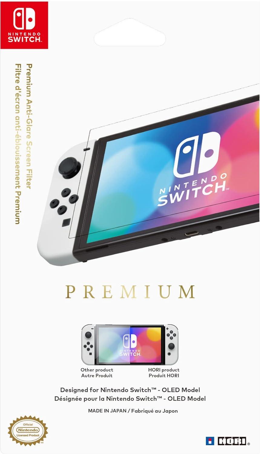 Hori Switch OLED Premium Anti-Glare Screen Filter