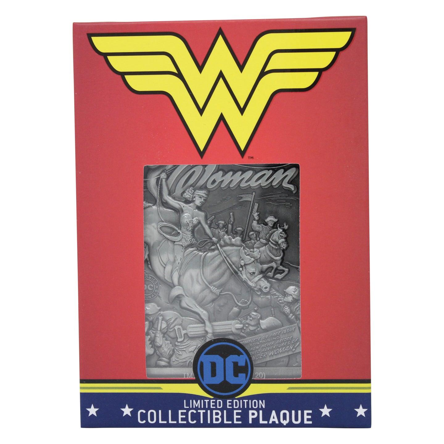 Plaque Dc Wonder Woman - Want a New Gadget
